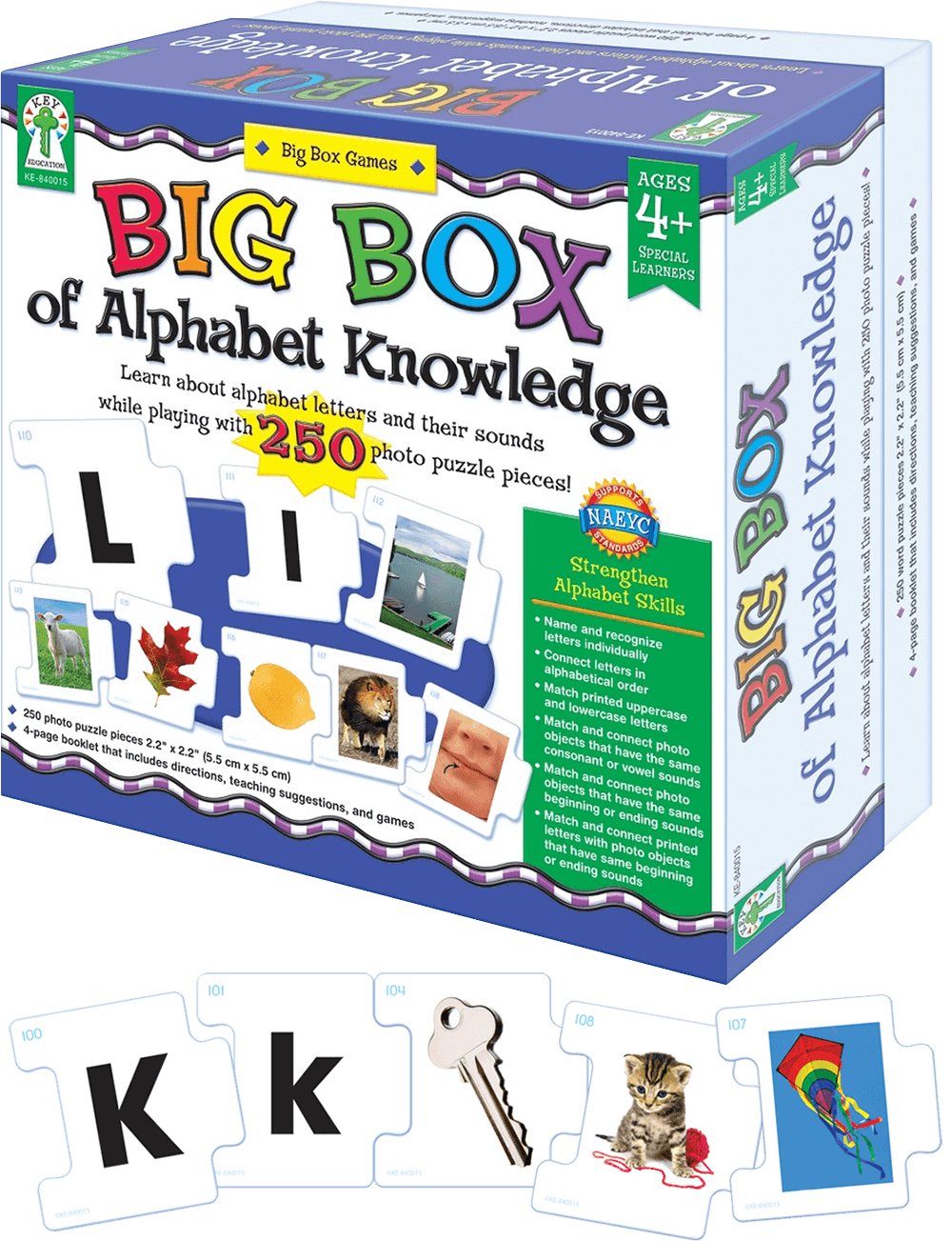 The Big Box of Alphabet Knowledge