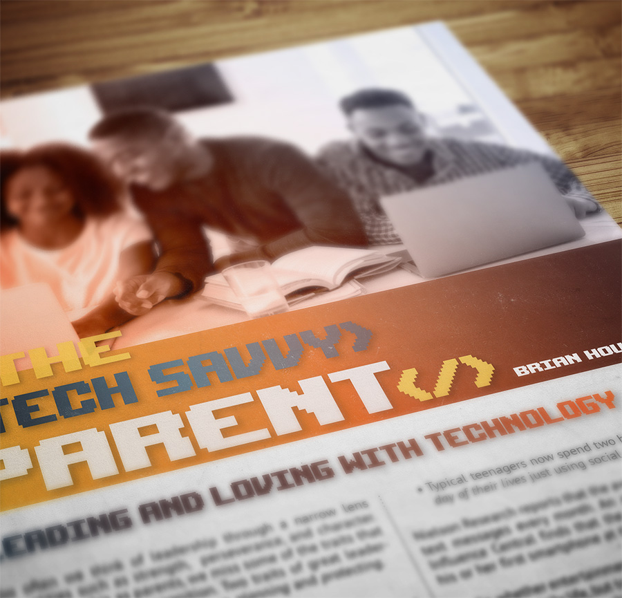 The Tech Savvy Parent article on table