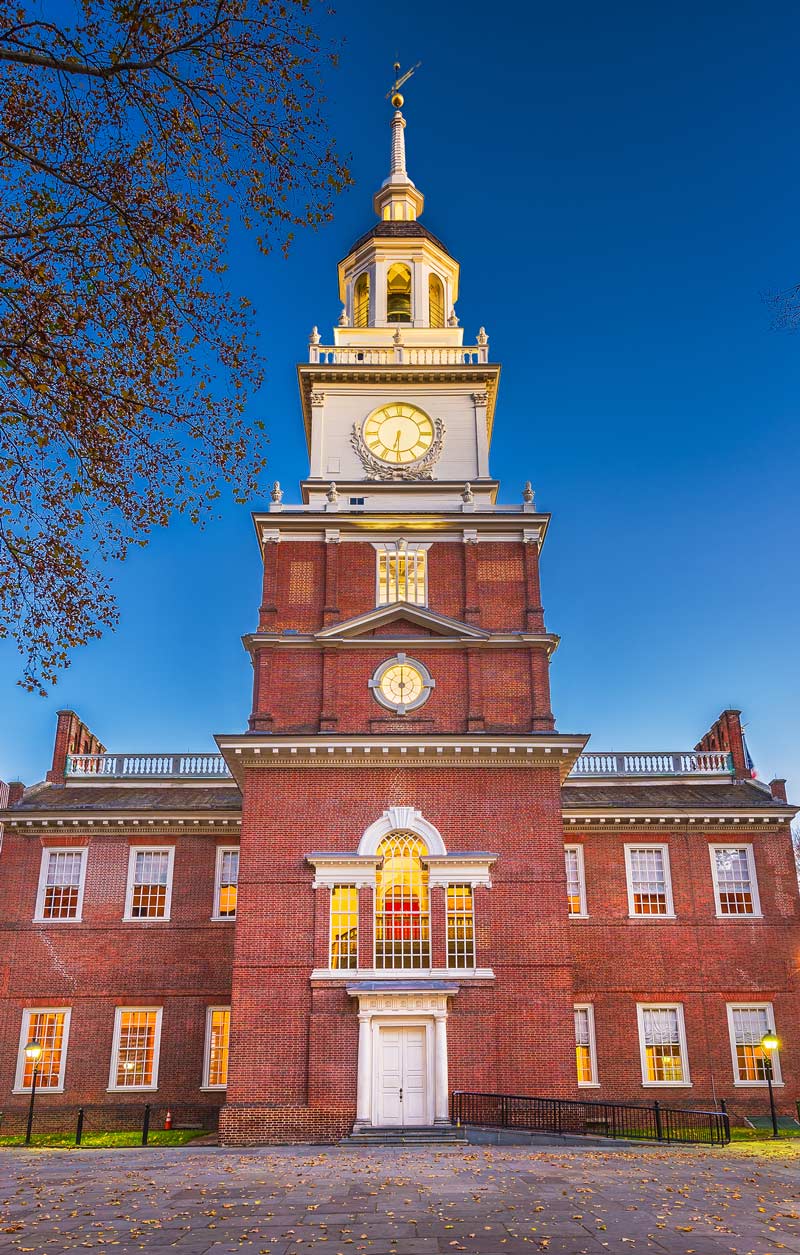 Image of Independence Hall Philadelphia