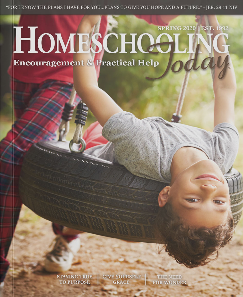 Homeschooling Today Spring 2020 Cover