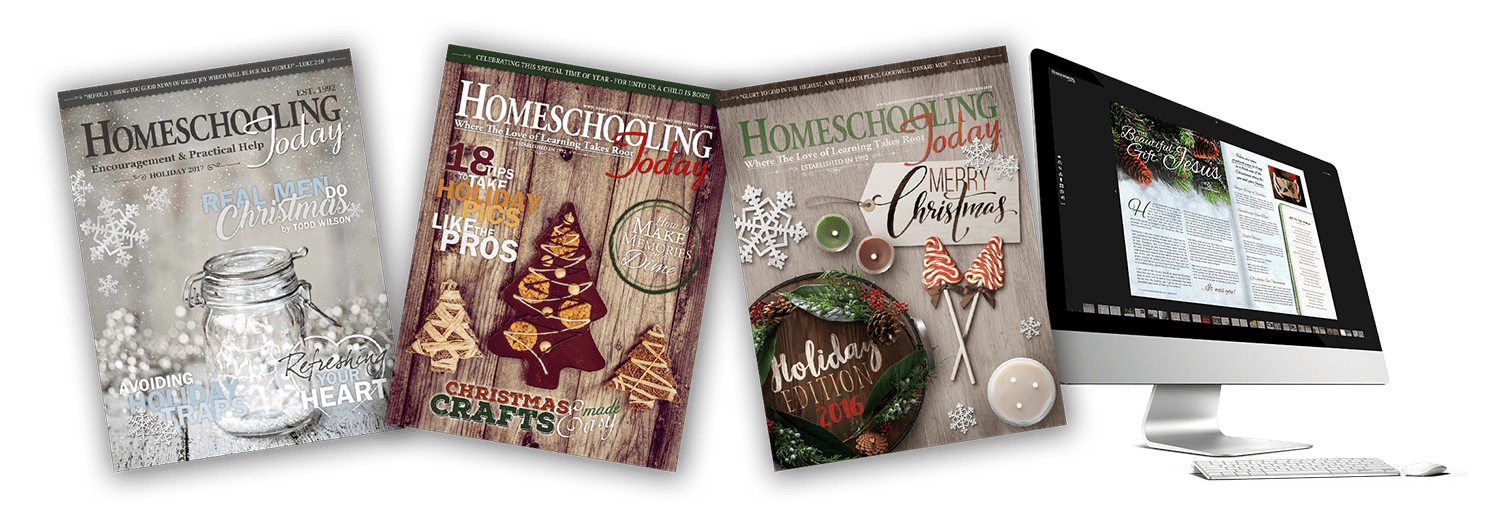 Homeschooling Today issue covers