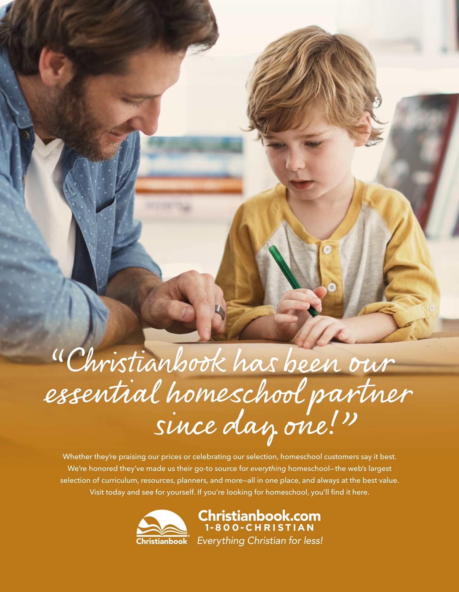 Christian Book Advertisement
