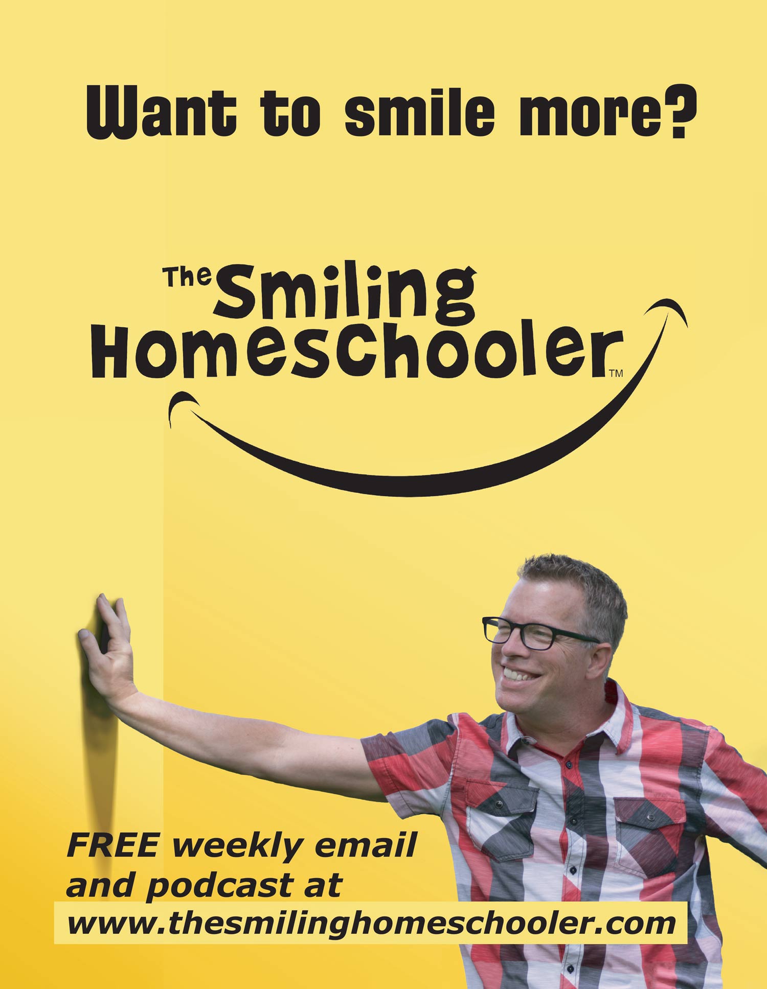 The Smiling Homeschooler podcast Advertisement