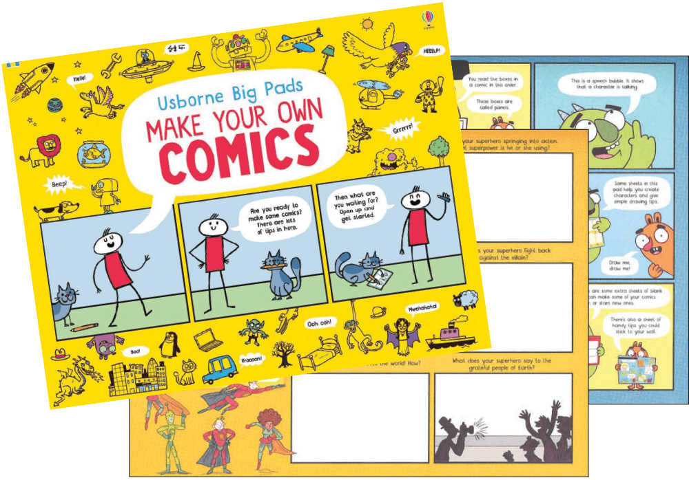 Make Your Own Comics from Usborne