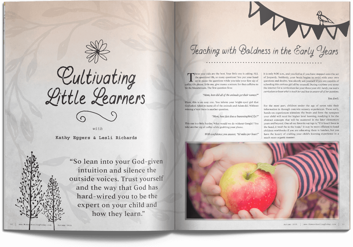 Cultivating Little Learners Magazine Cover