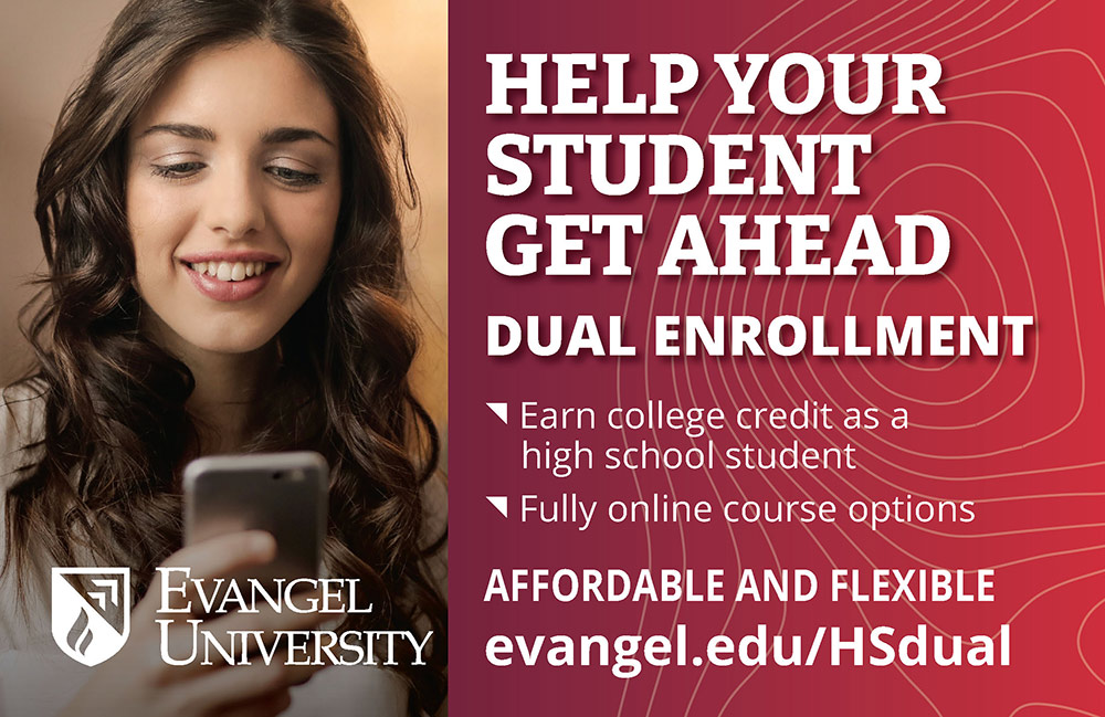 Evangel University Advertisement