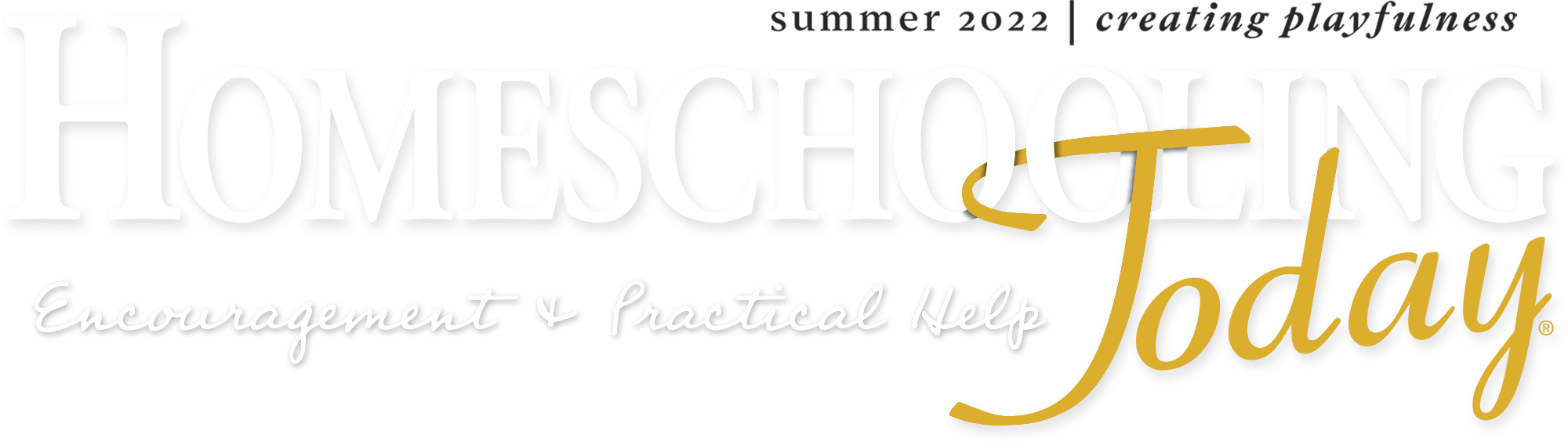 Homeschooling Today Summer 2022 logo