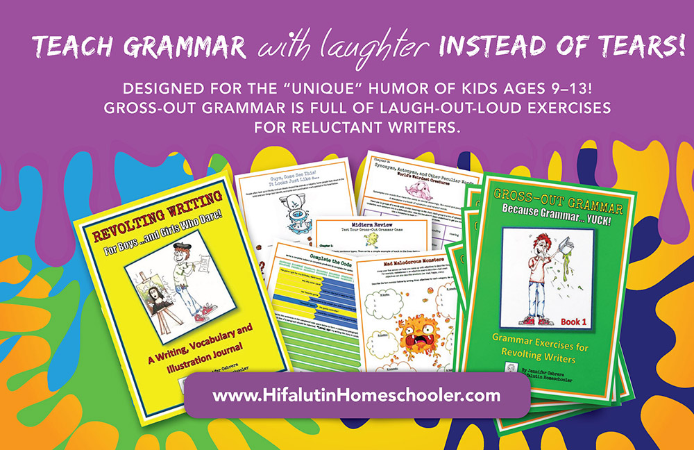 Hifalutin Homeschooler Advertisement