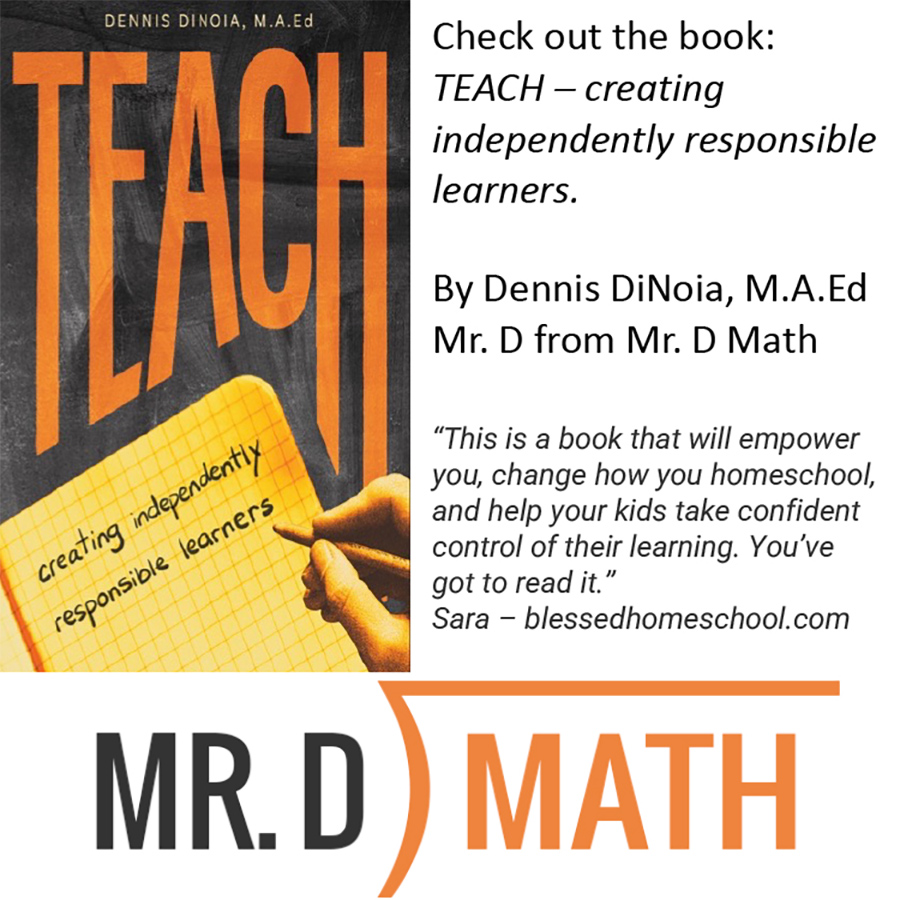 Mr. D Math advertisement