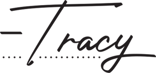 Tracy script typography