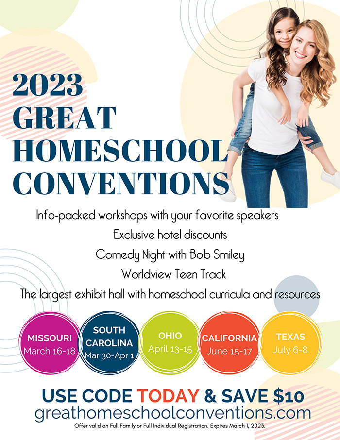 Great Homeschool Conventions Advertisement