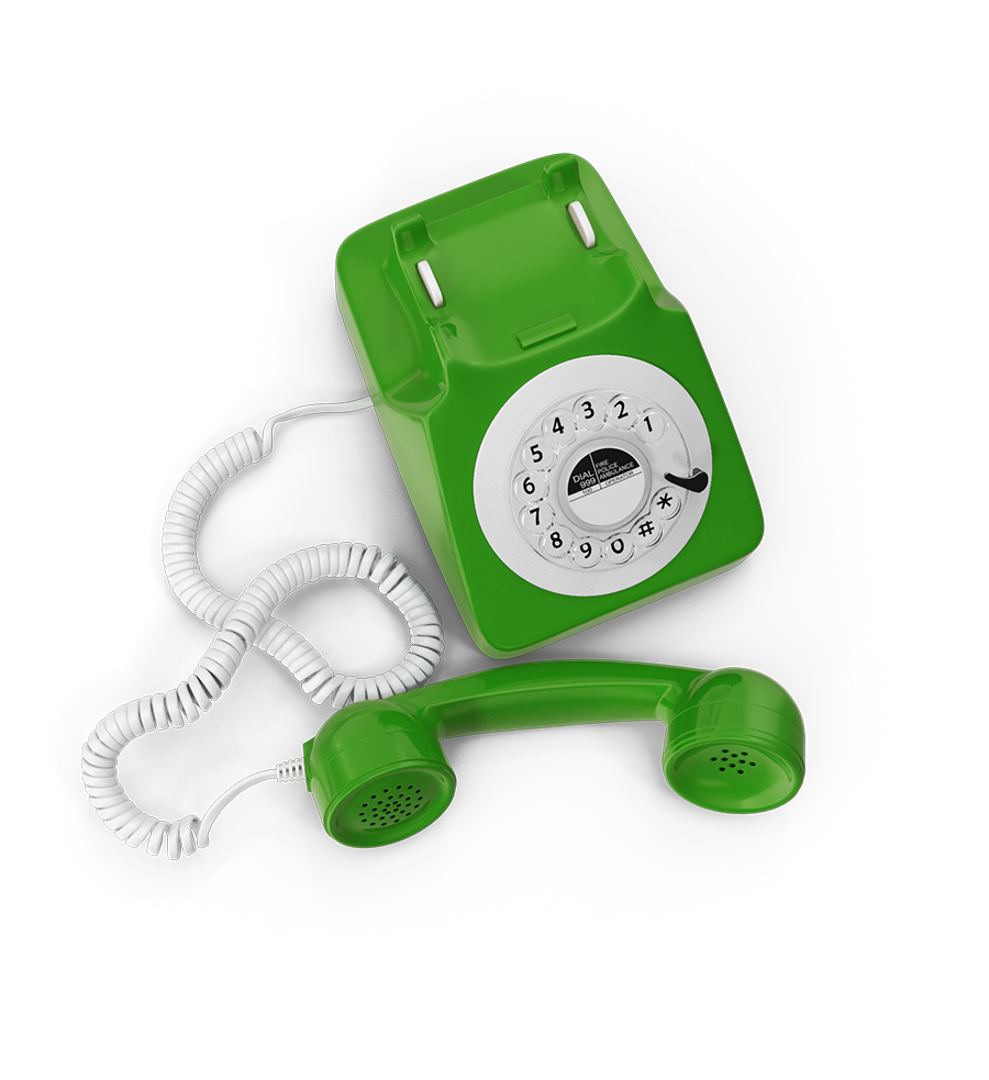 Green cable phone