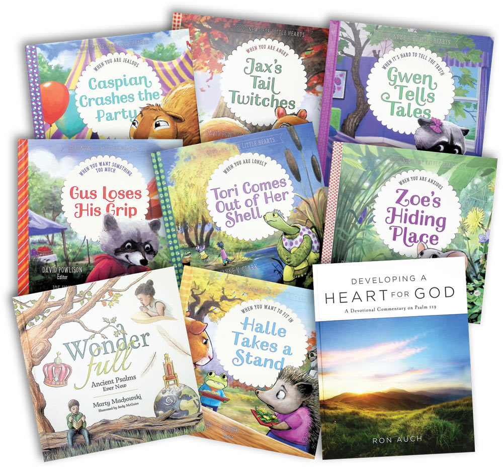 Various religious books and stories for kids