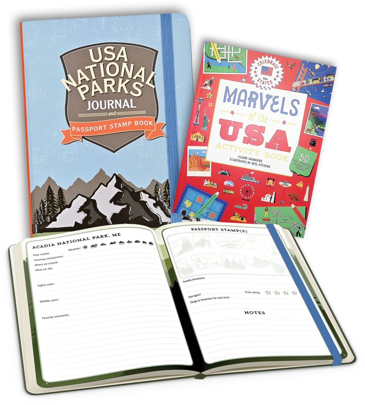 Books on US national parks and landmarks