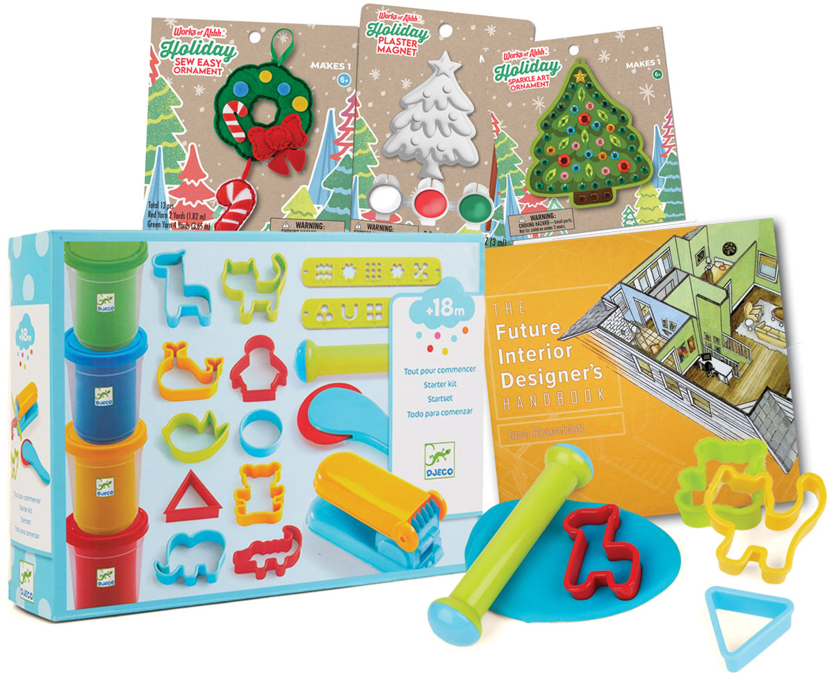 Art books and activity kits for kids