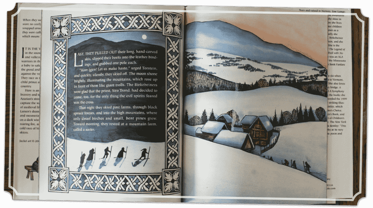 pages of The Race of the Birkebeiners
