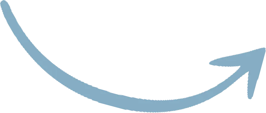 blue arrow pointing to the right