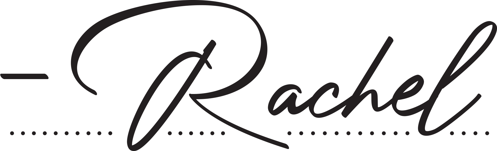 Rachel Abplanalp signature
