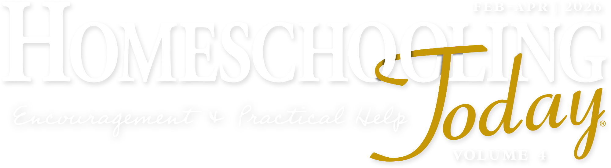 Homeschooling Today Volume 4 Feb-Apr 2026 logo