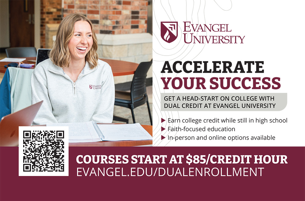 Evangel University Advertisement