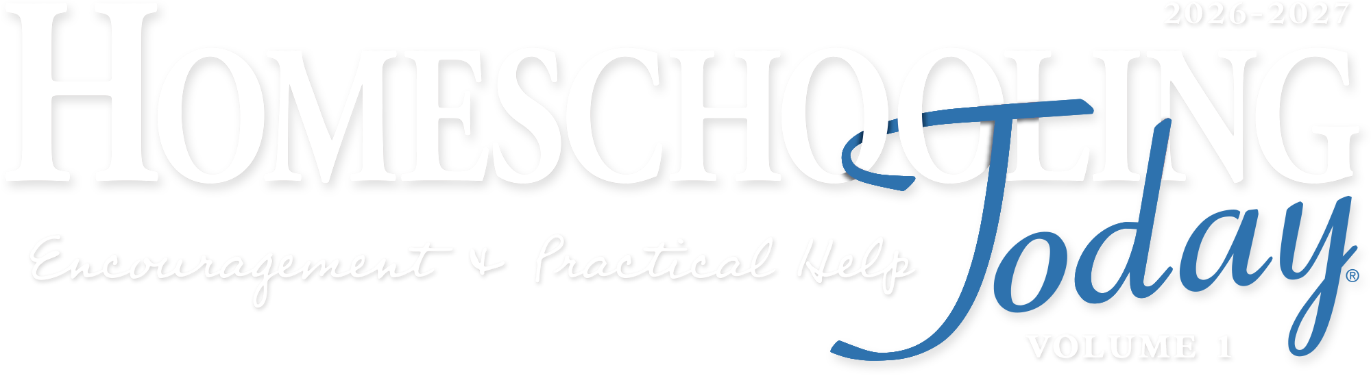 Homeschooling Today Volume 1 2026-27 logo