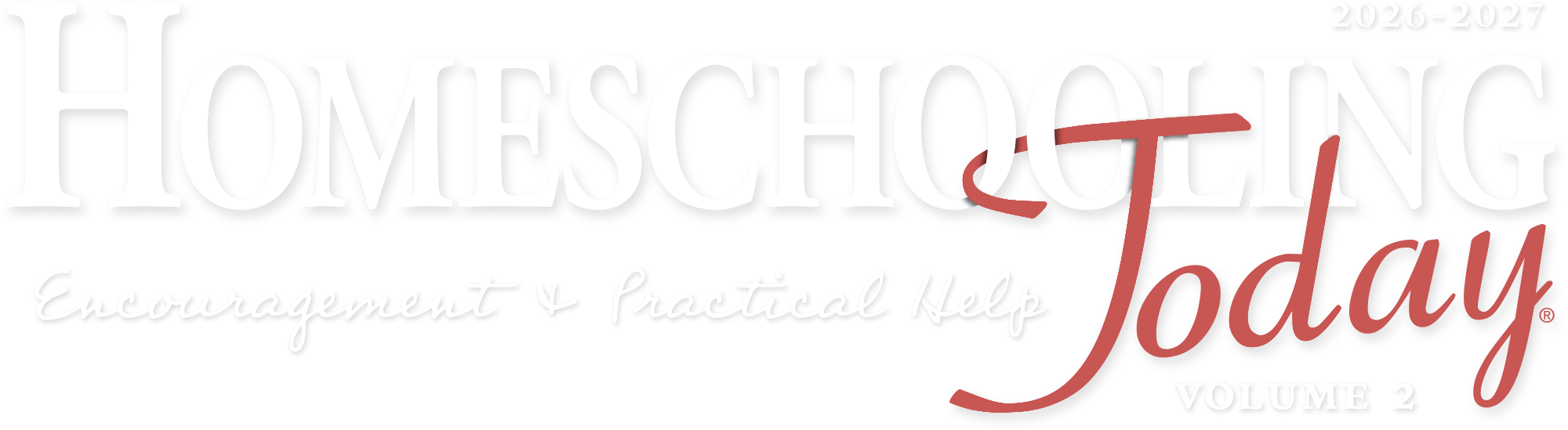 Homeschooling Today Volume 2 2026-27 logo